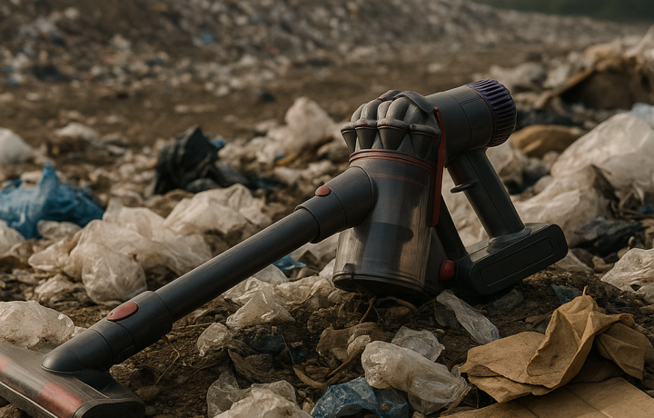 Cordless Vacuum Hype Ignores Battery Waste, Planned Obsolescence, and the True Cost of Convenience.